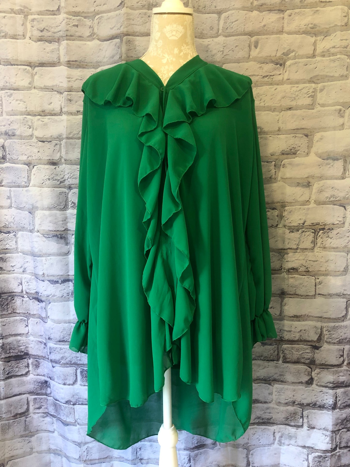 Ruffle Detail Shirt
