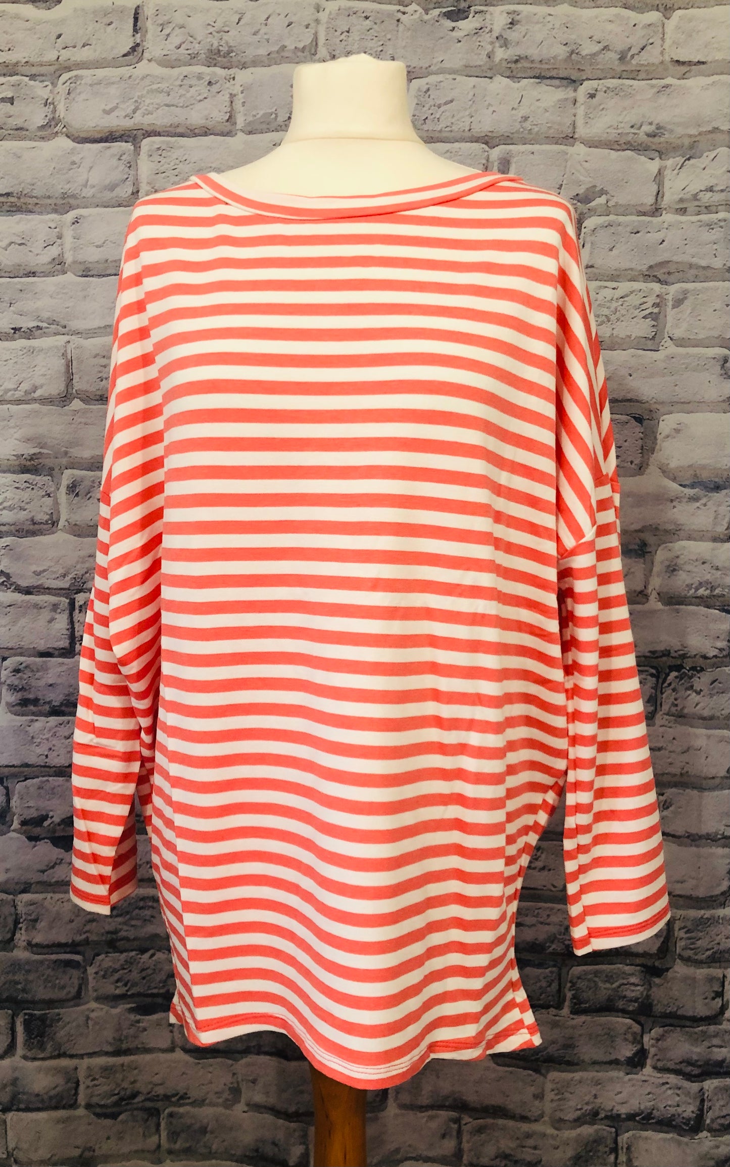 Long Sleeved Striped T Shirt