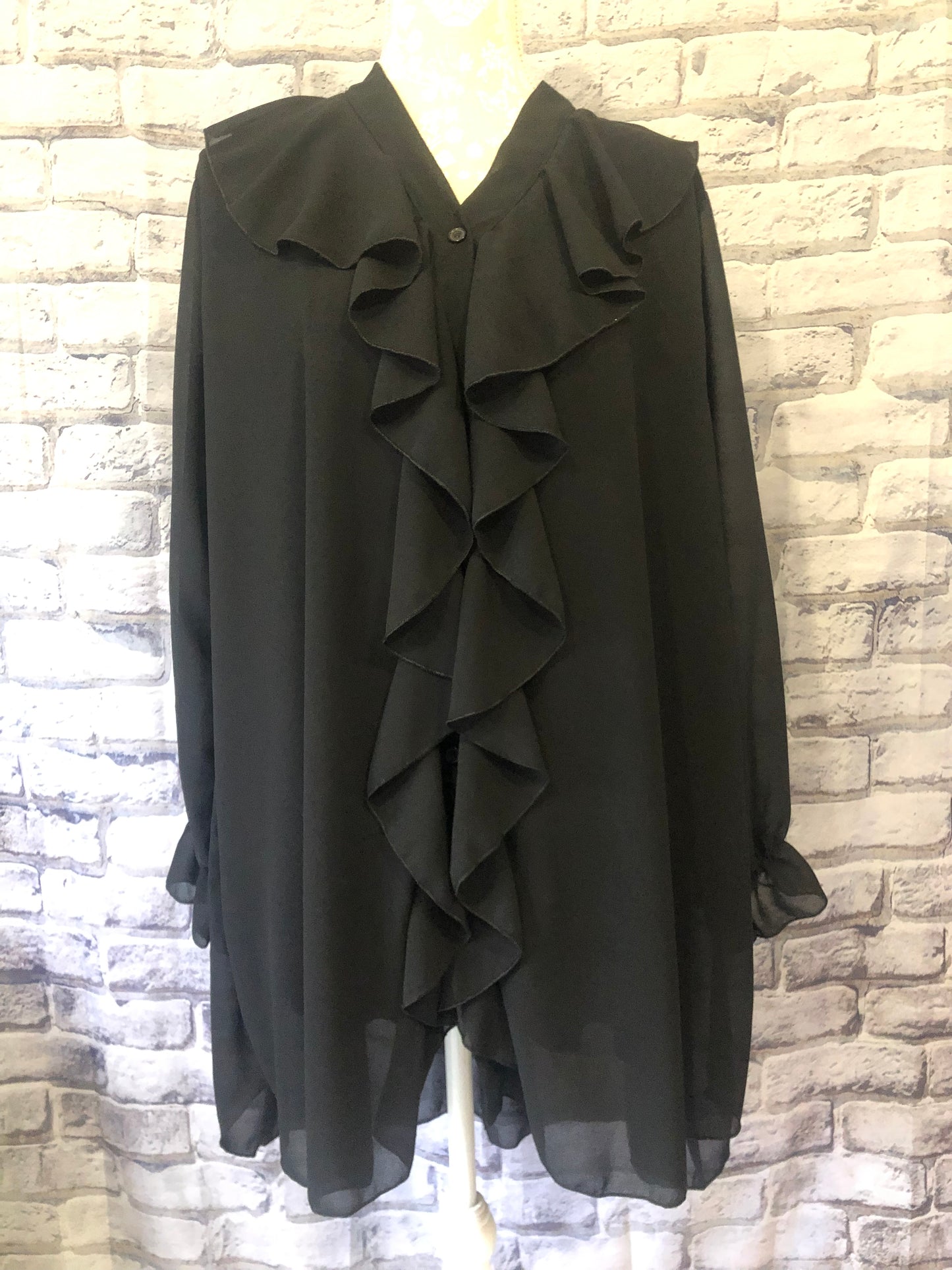 Ruffle Detail Shirt