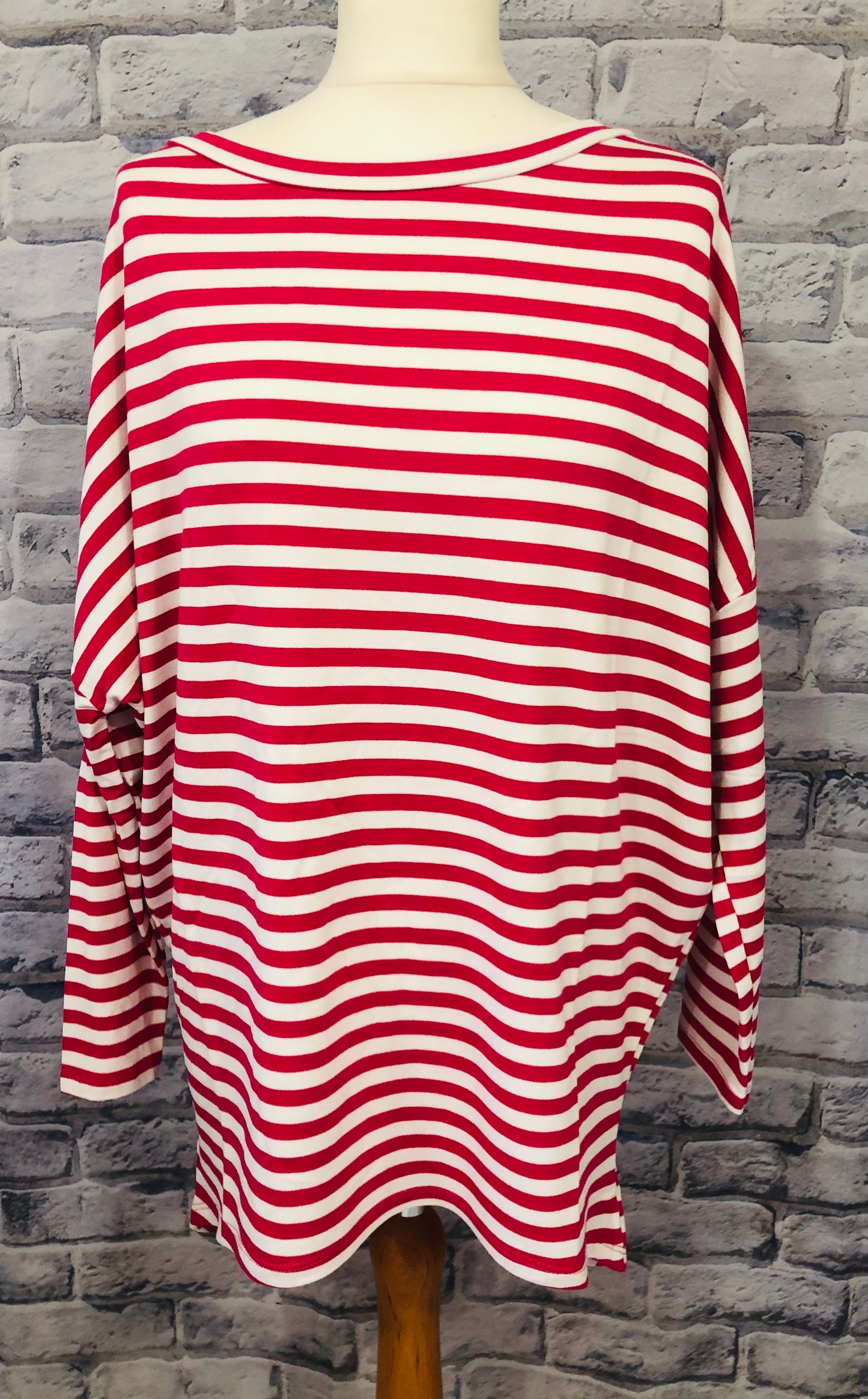 Long Sleeved Striped T Shirt