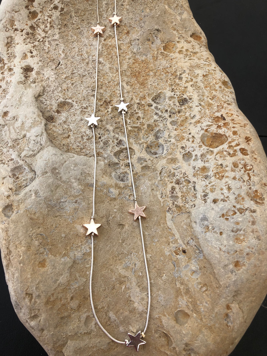 Long Stars Necklace