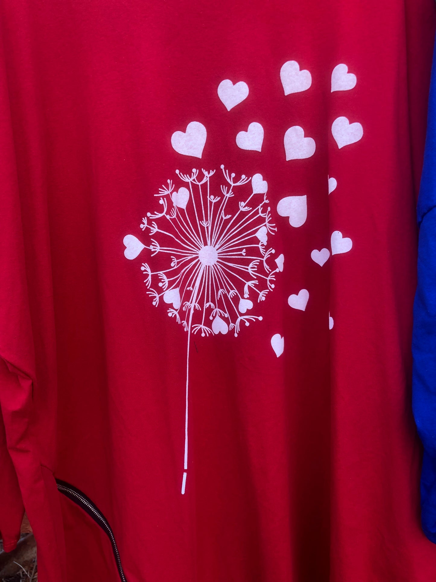 Lightweight Sweat With Dandelion Print