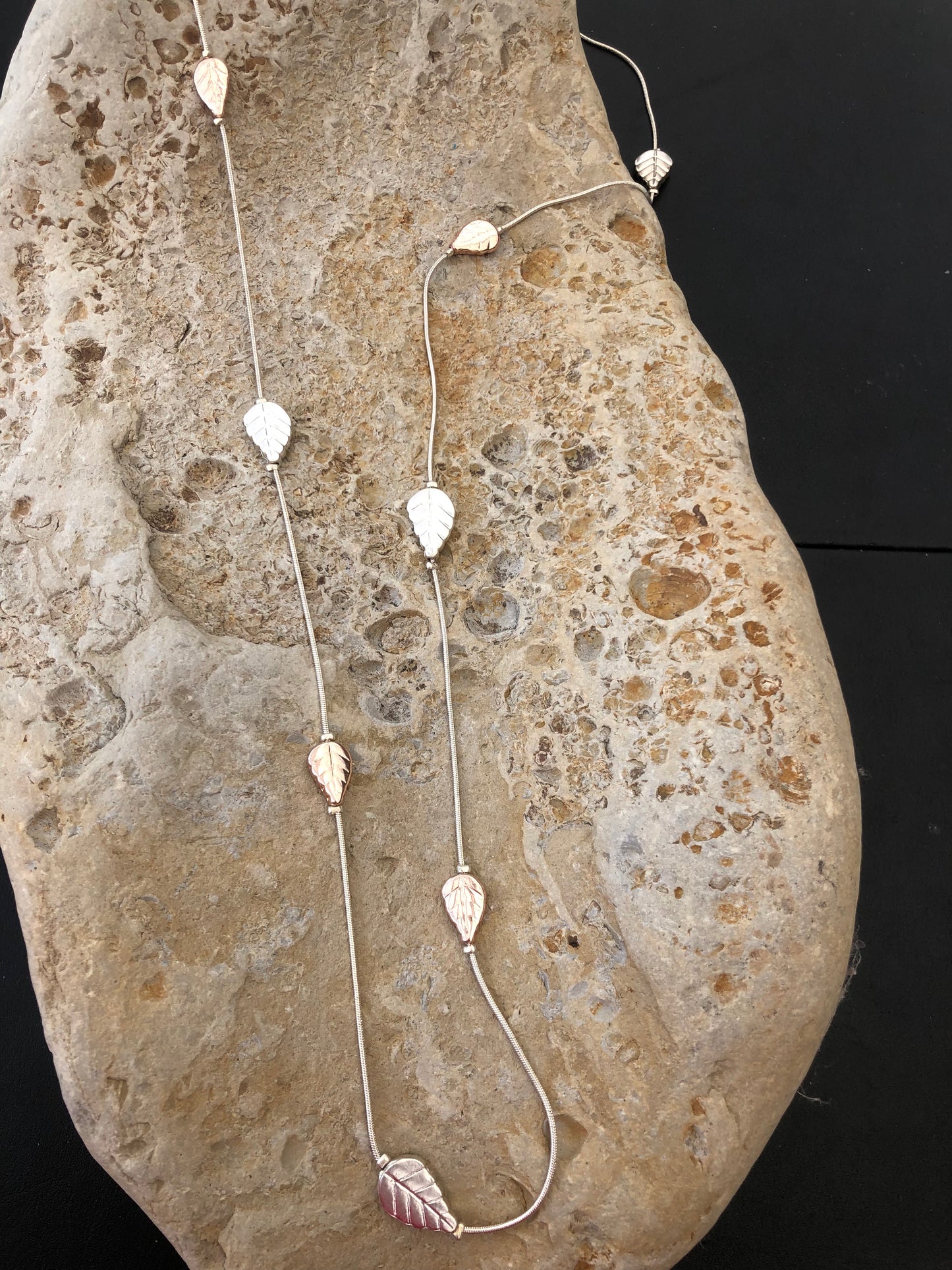 Long Leaves Necklace