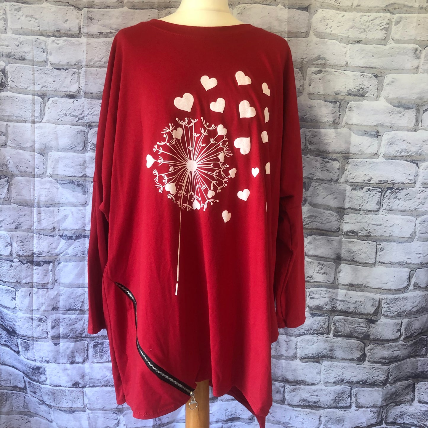 Lightweight Sweat With Dandelion Print