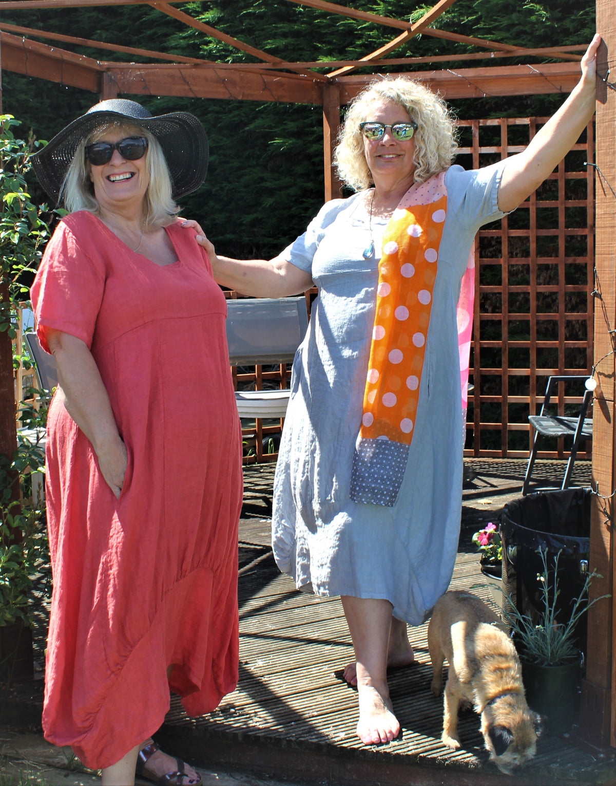 Longer Length Linen Dress