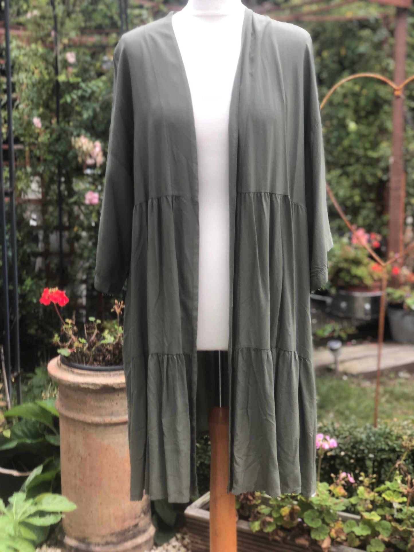 Tiered Cardigan