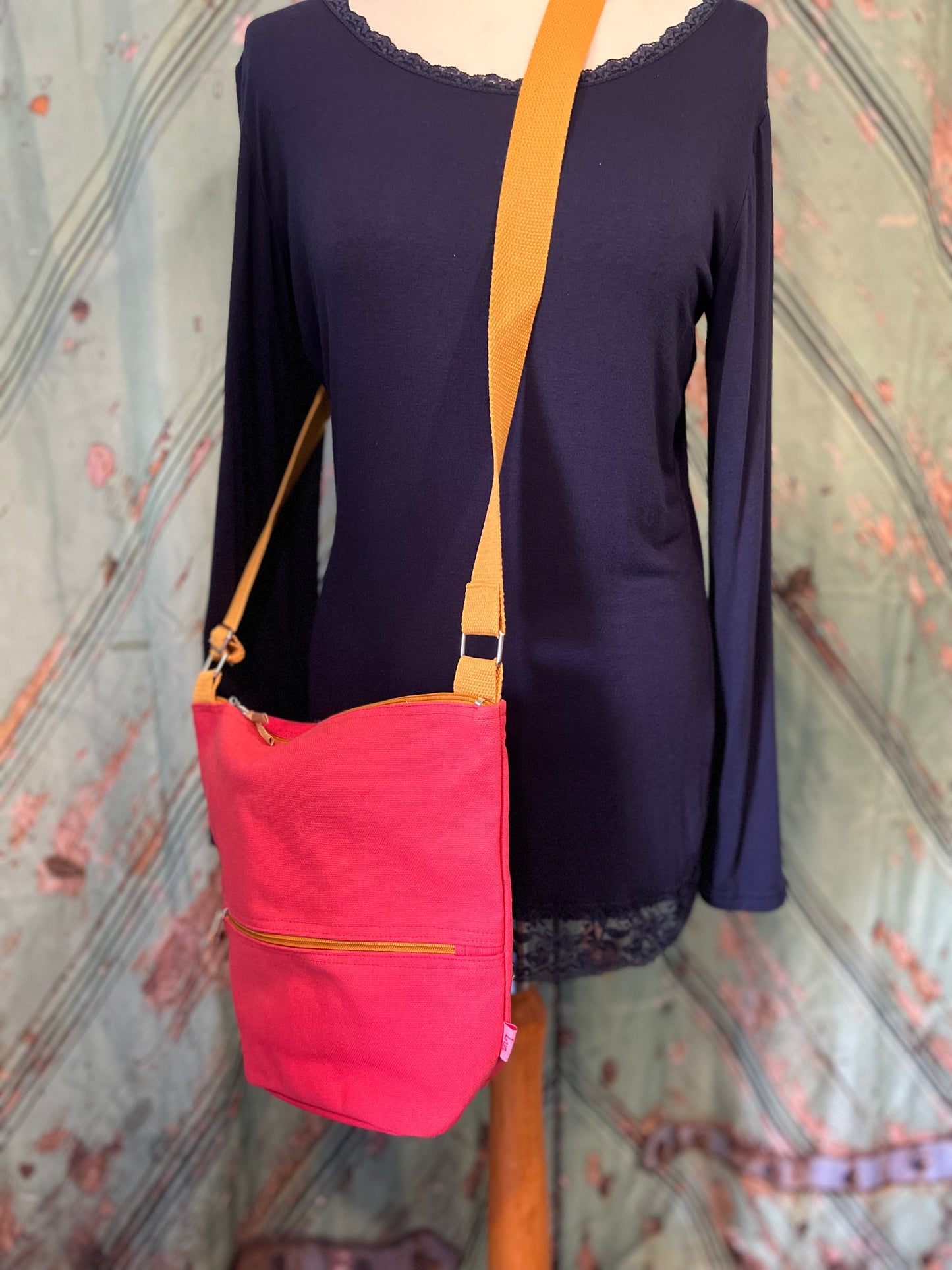 Canvas Messenger Bag