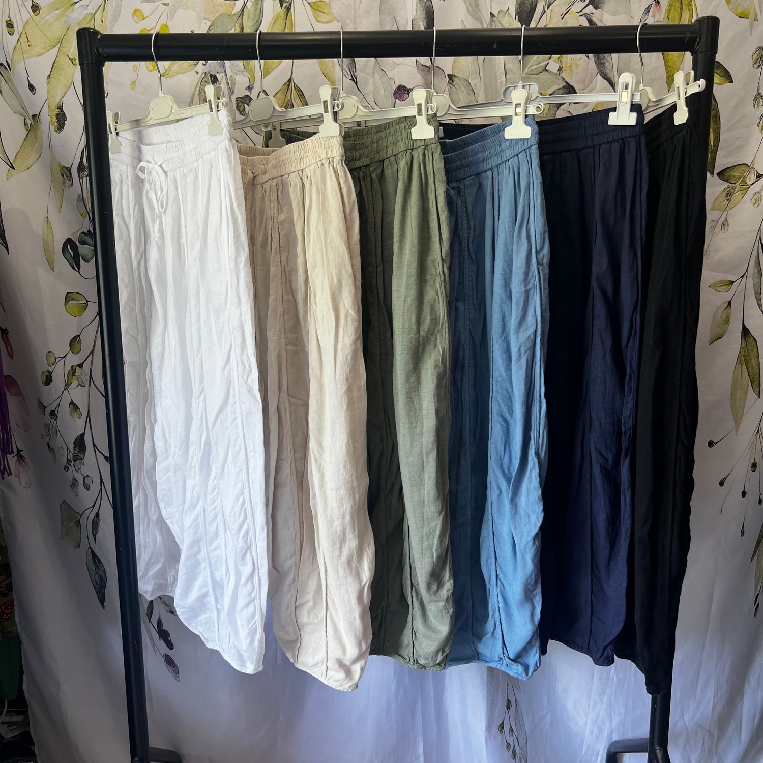 LINEN TROUSERS