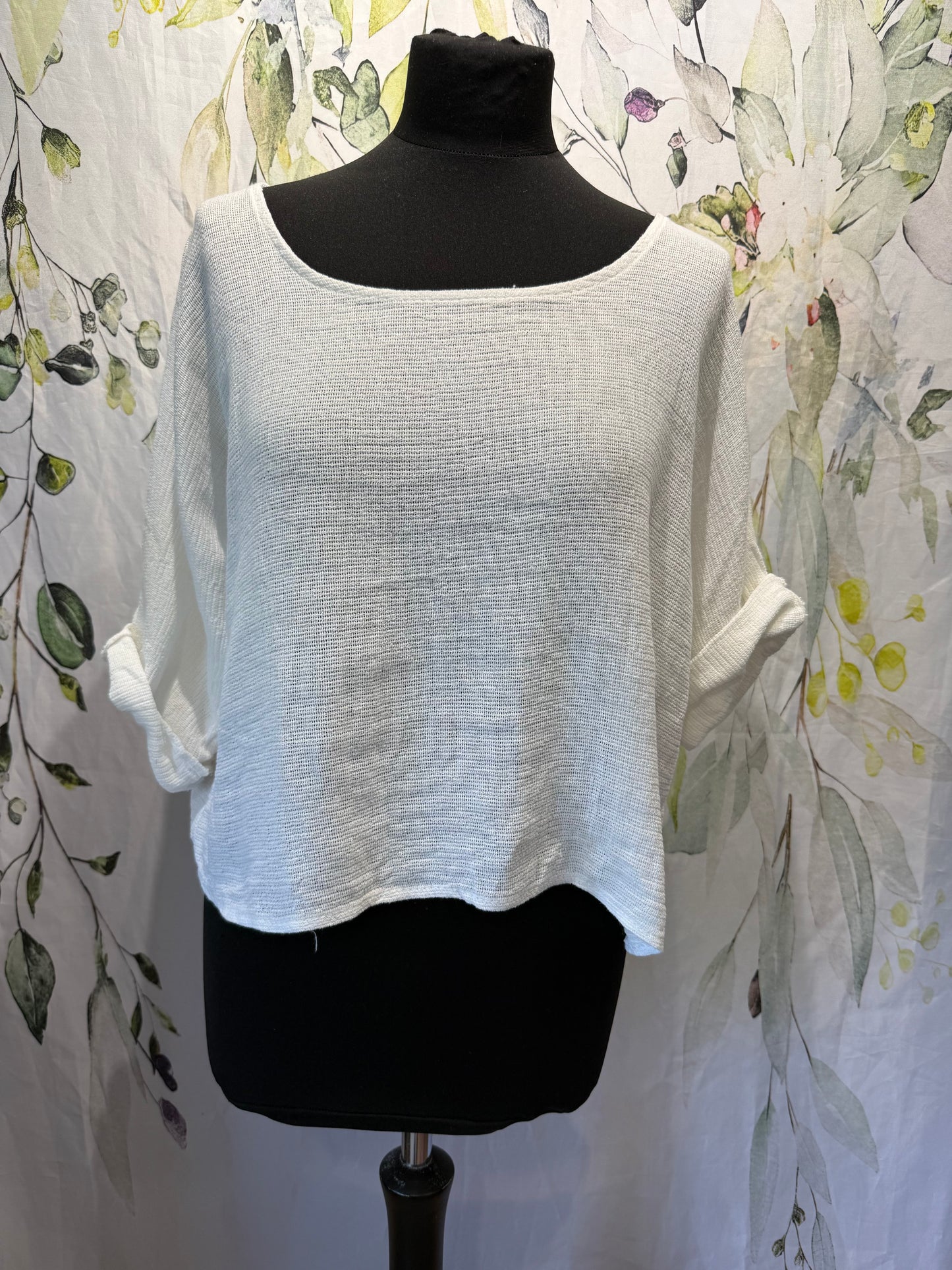 Cropped Cotton Top