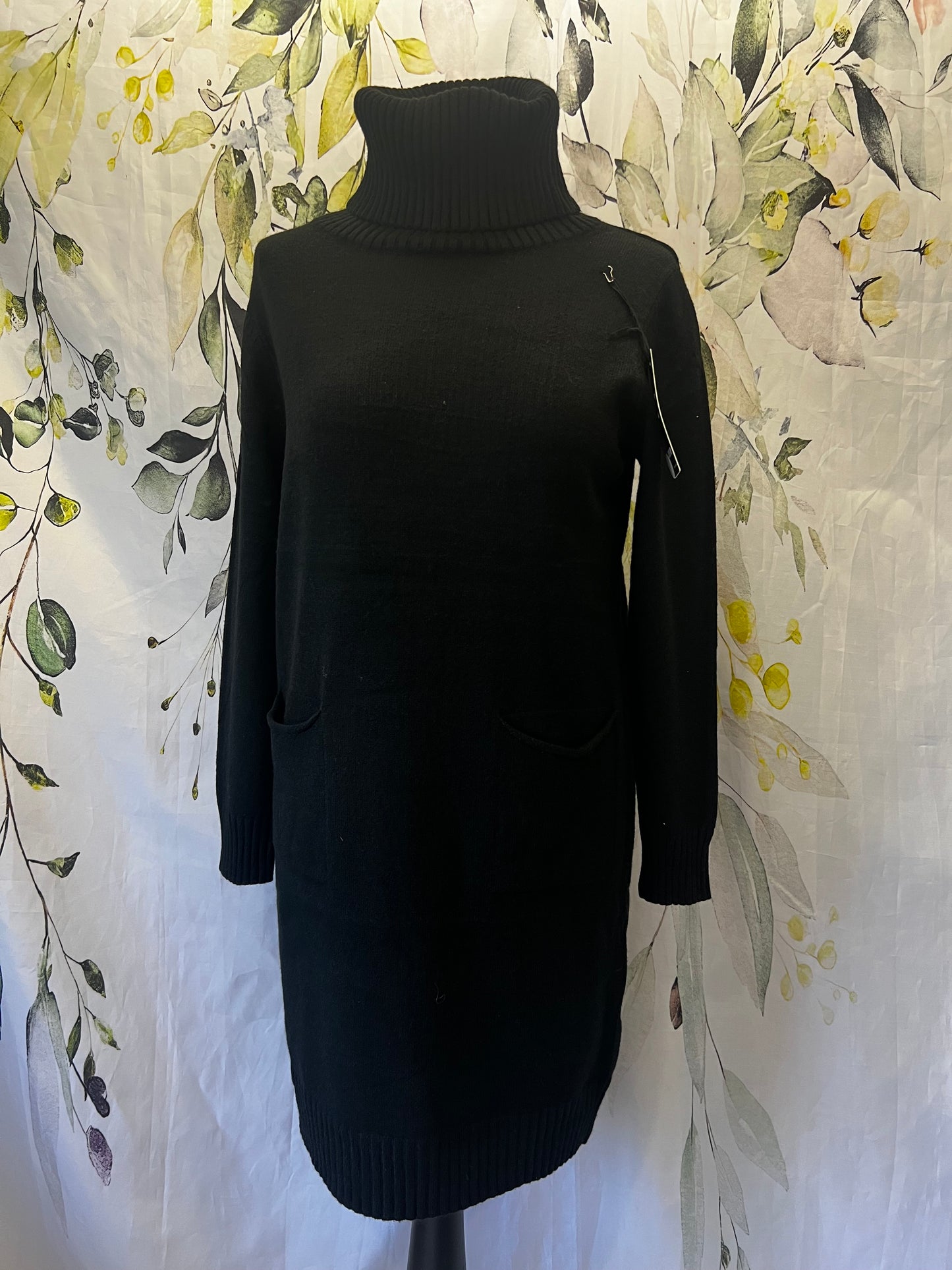 Roll Neck Knitted Dress