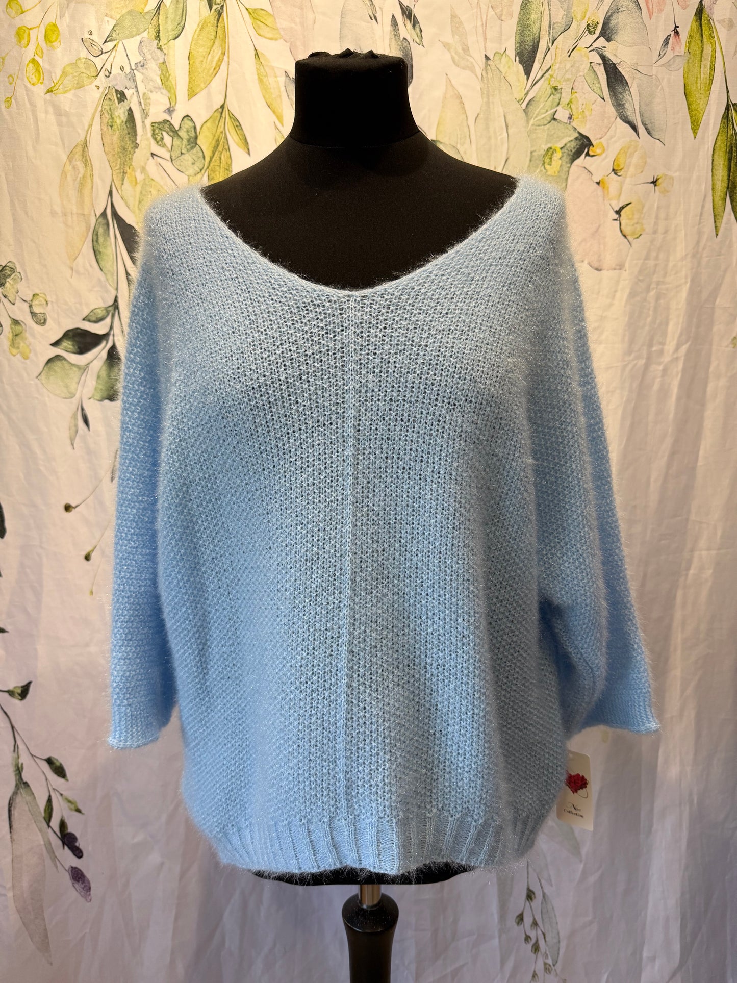 Fluffy Shimmer Knit