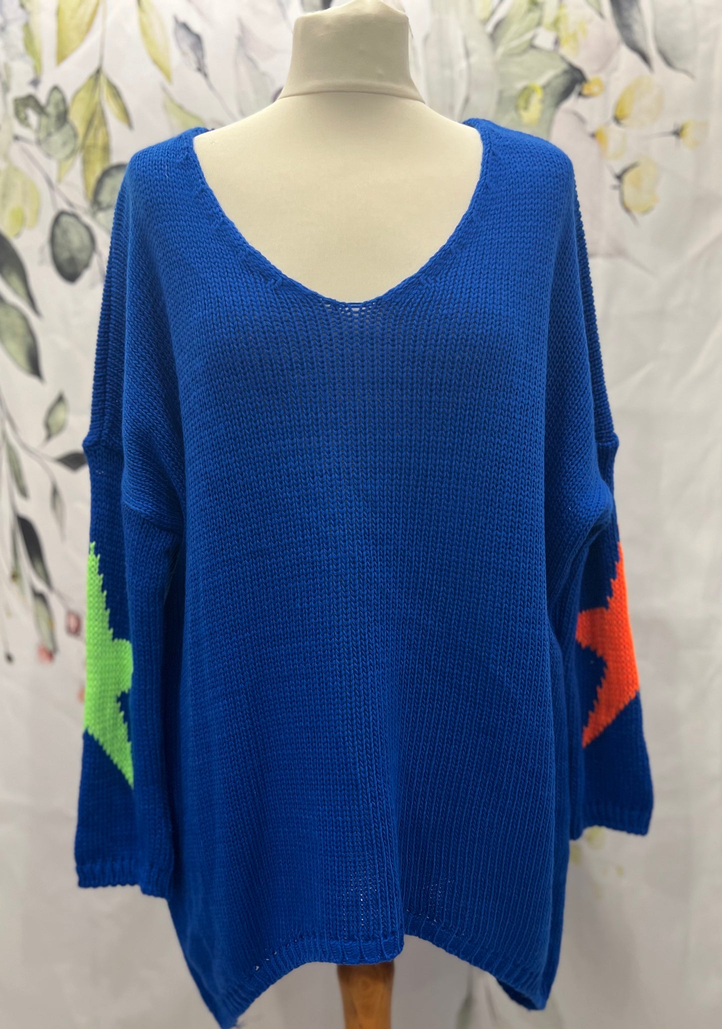 Neon Star Knit