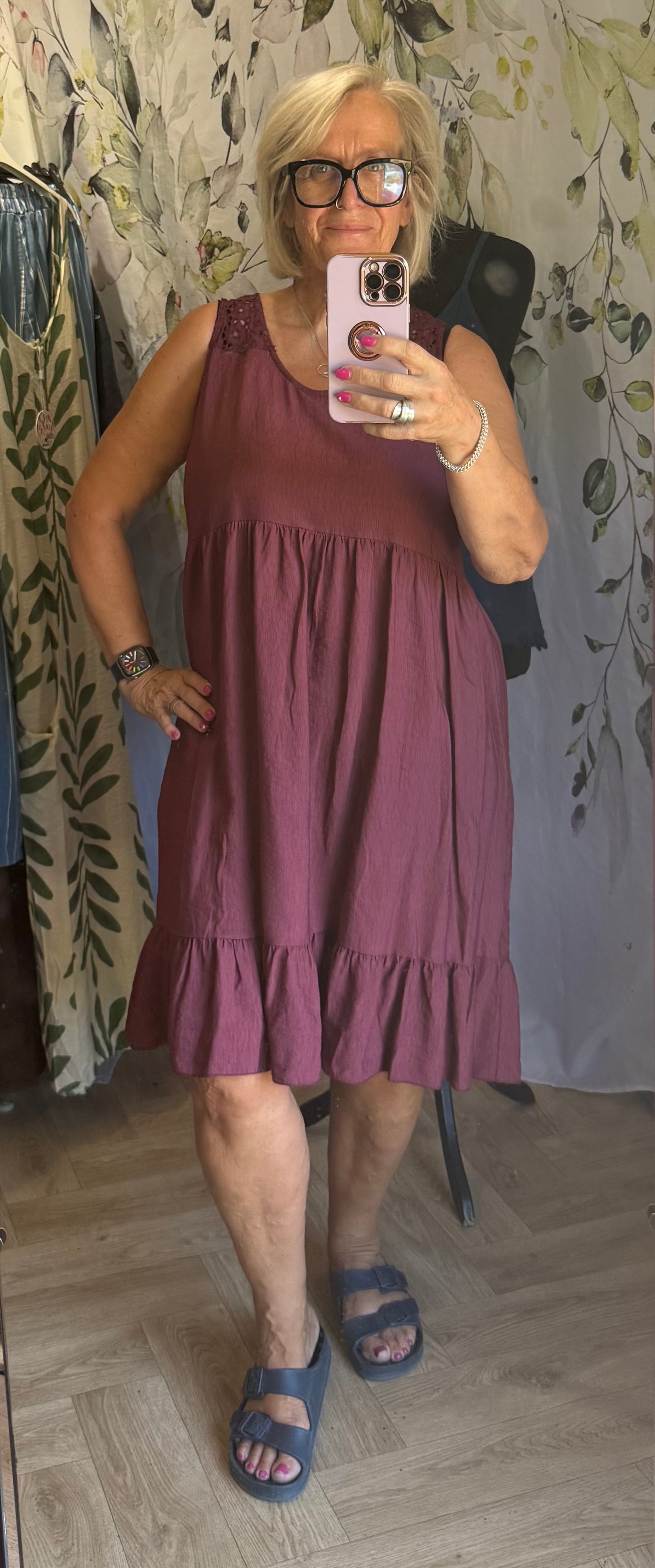 Crochet Shoulder Dress