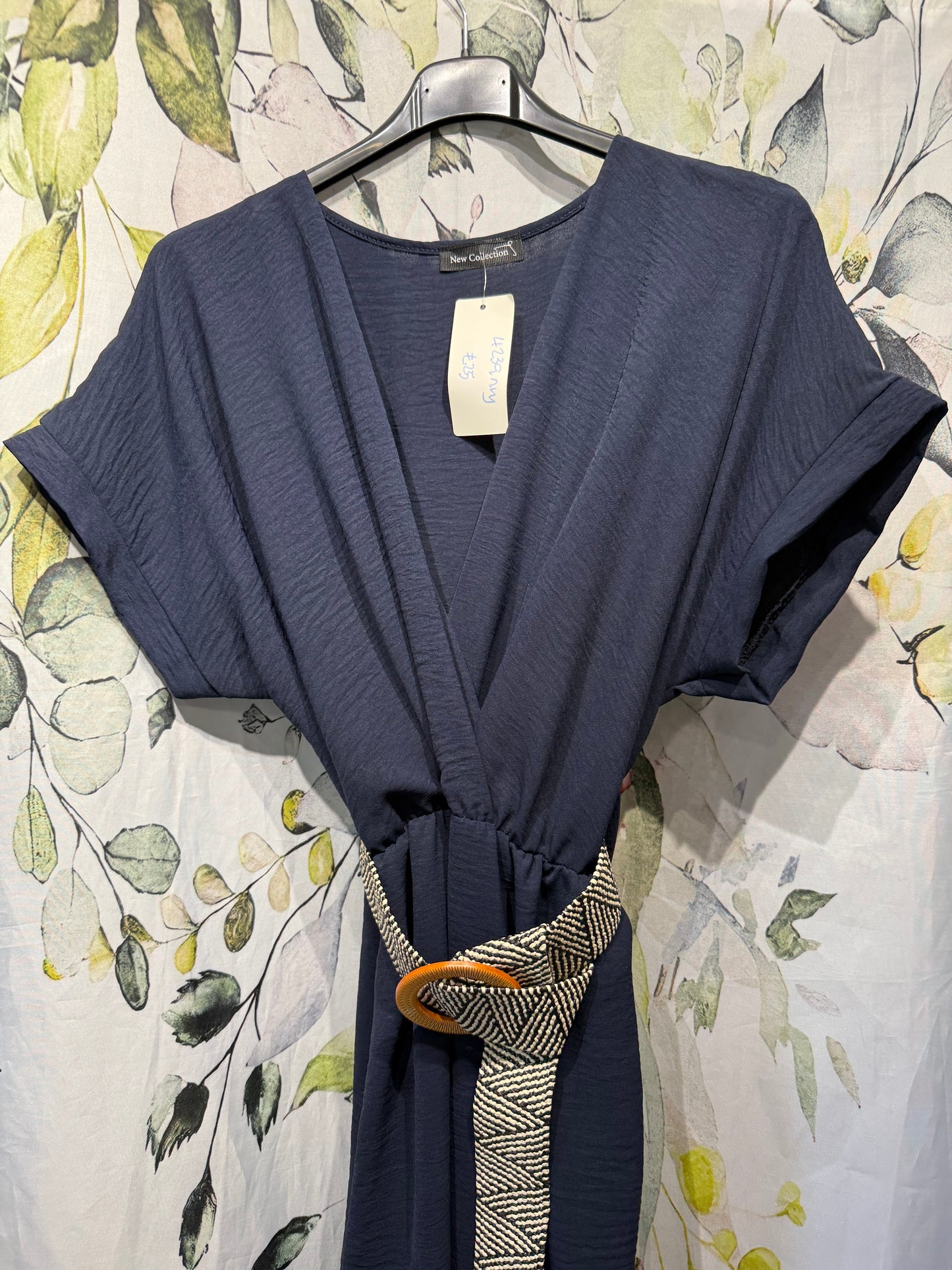 Cross Front Jumpsuit