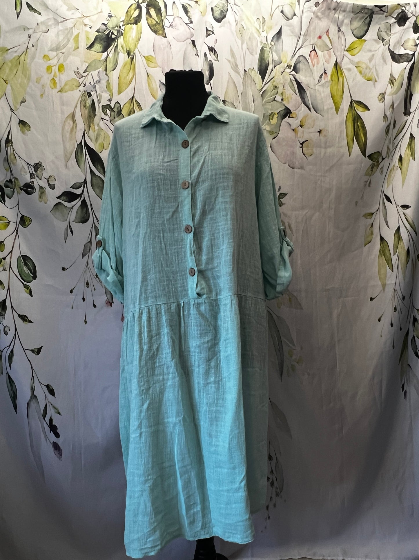 Linen Mix Dress
