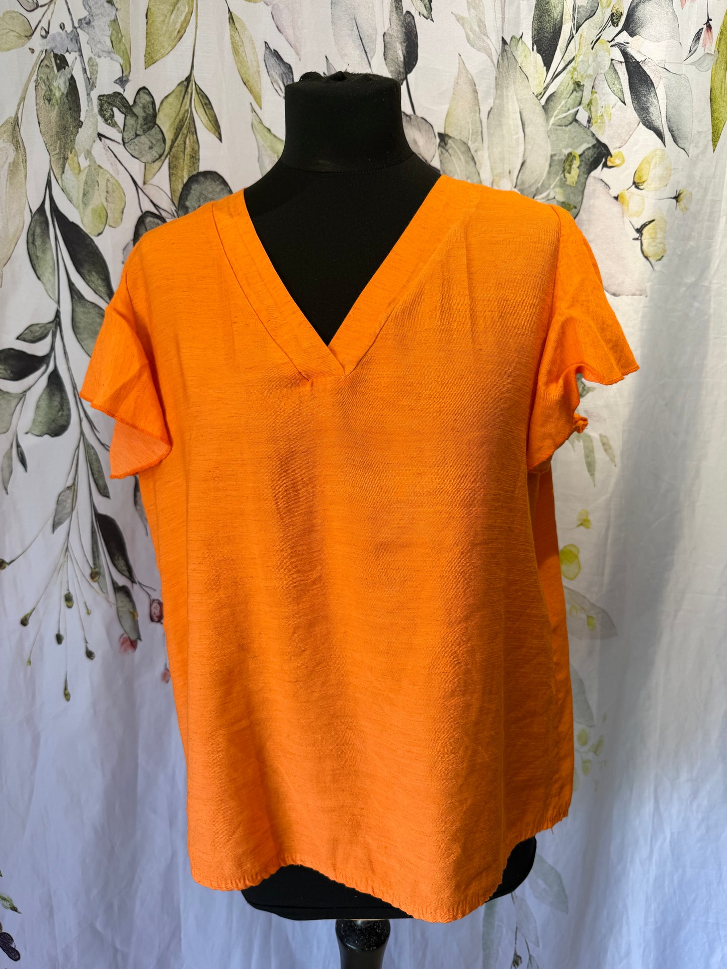 Flutter Sleeve Top