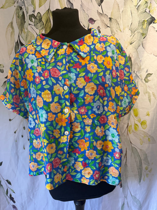 Floral Linen Shirt