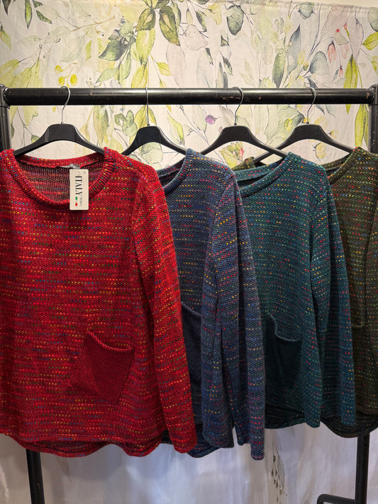 Muti Colour Knit