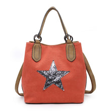 Load image into Gallery viewer, Canvas Star Bag
