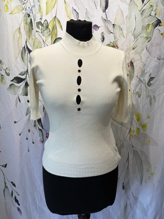 Keyhole Detail Knit