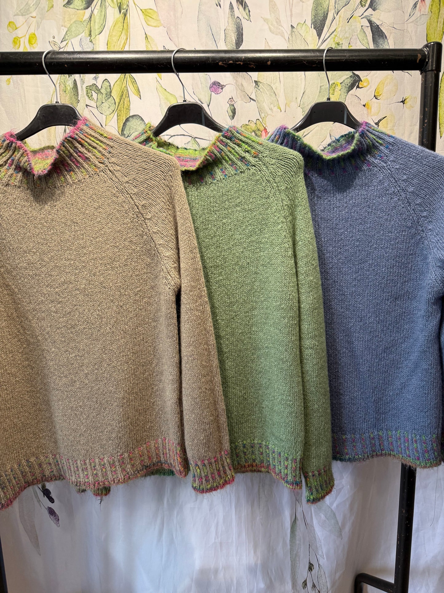 Contrast Stitch Knit