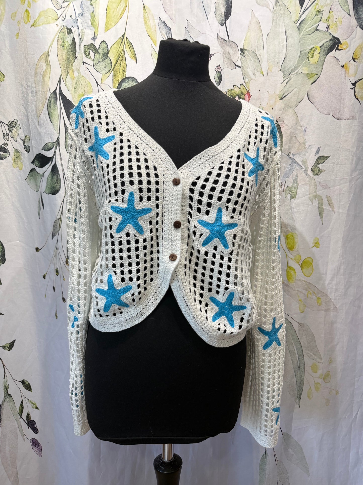 Starfish Crochet Cardi