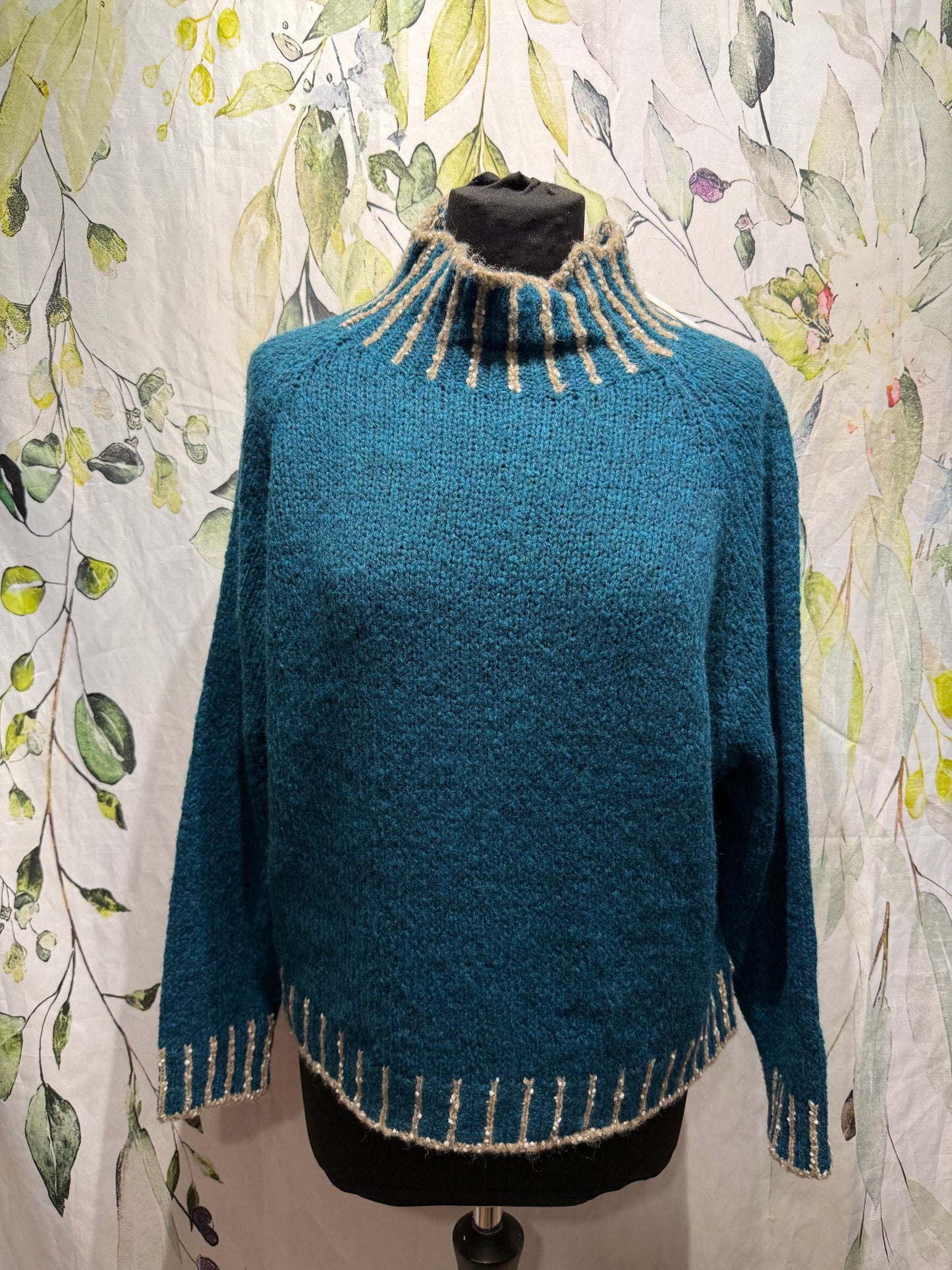 Contrast Stitch Knit