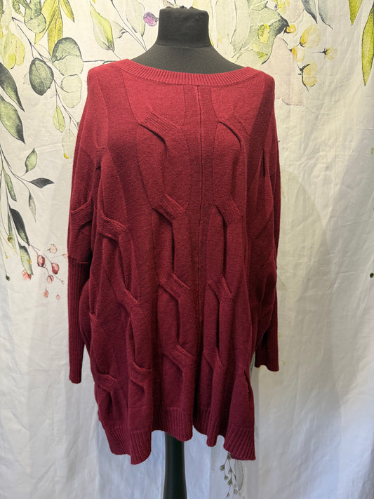 Cable Front Knit