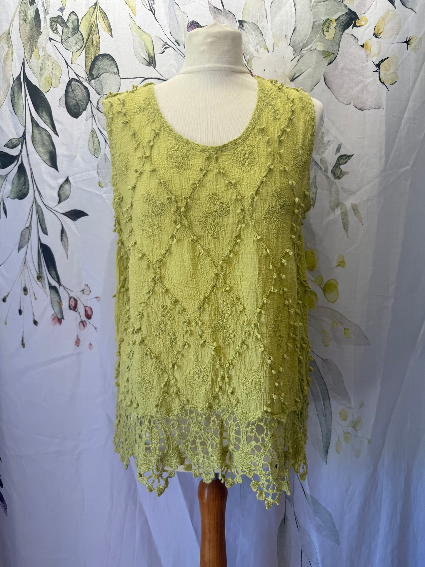 Lace and Crochet Top