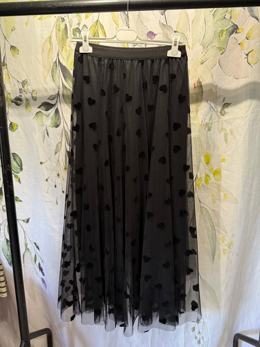 Heart Tulle Skirt