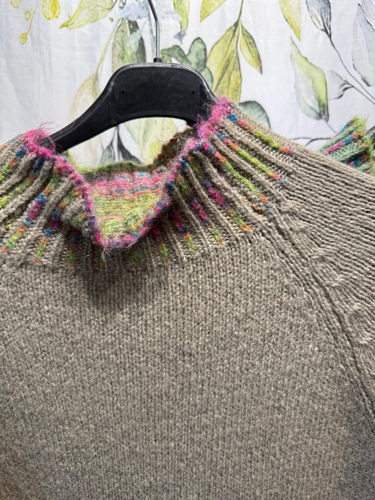 Contrast Stitch Knit