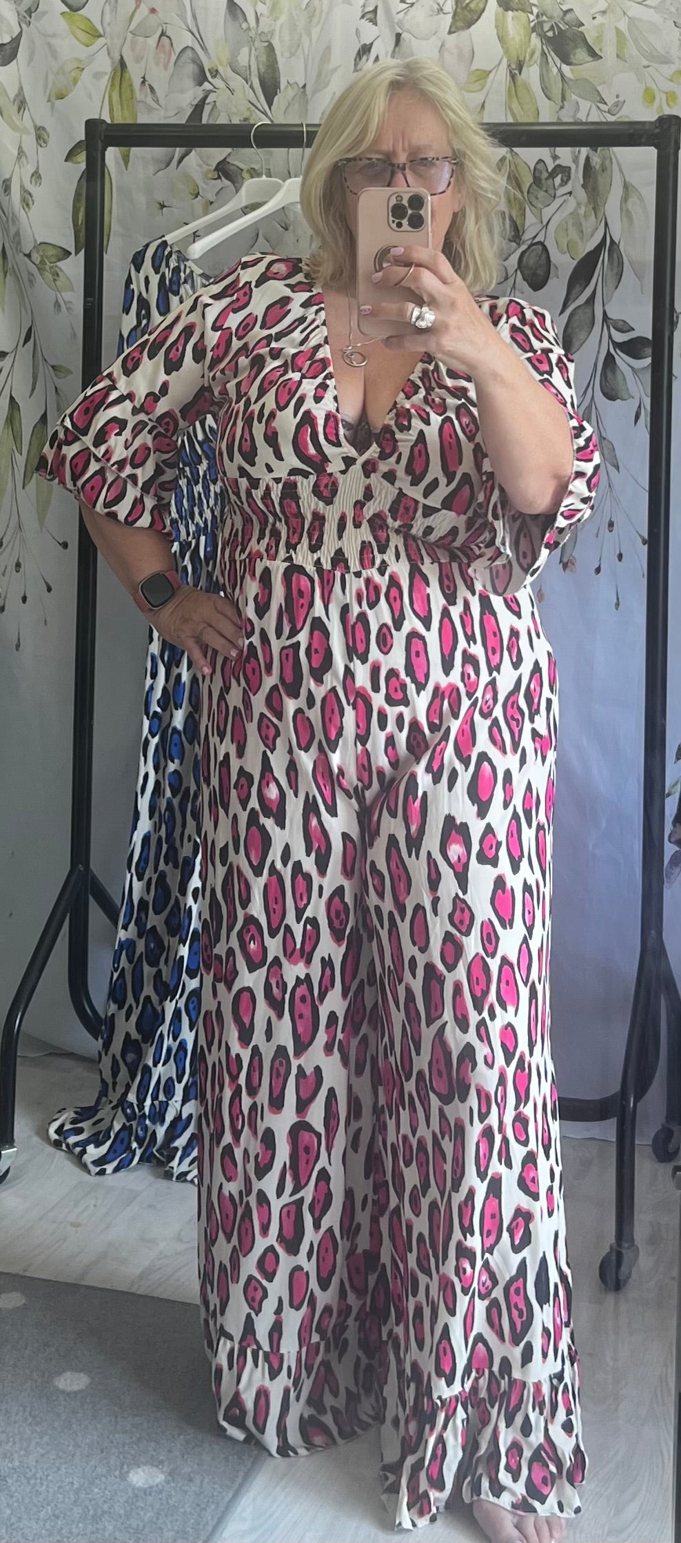 Animal Print Jumpsuit