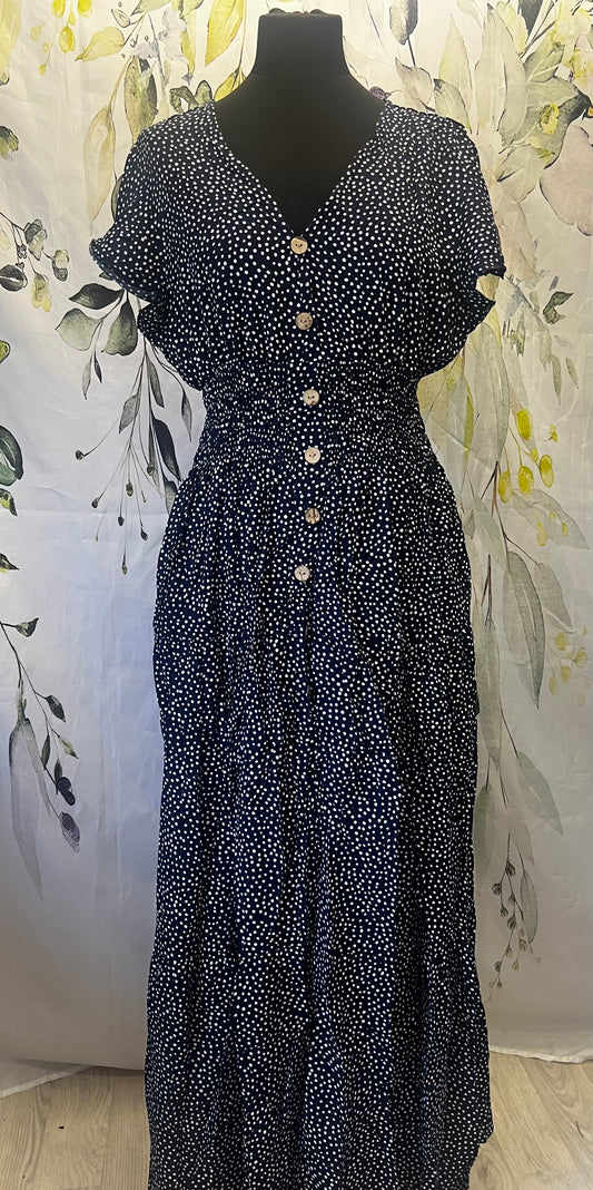 Spotty Maxi Dress