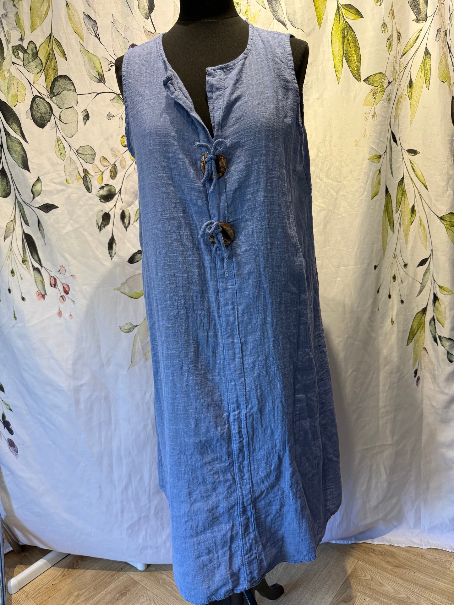 Cotton Toggle Dress