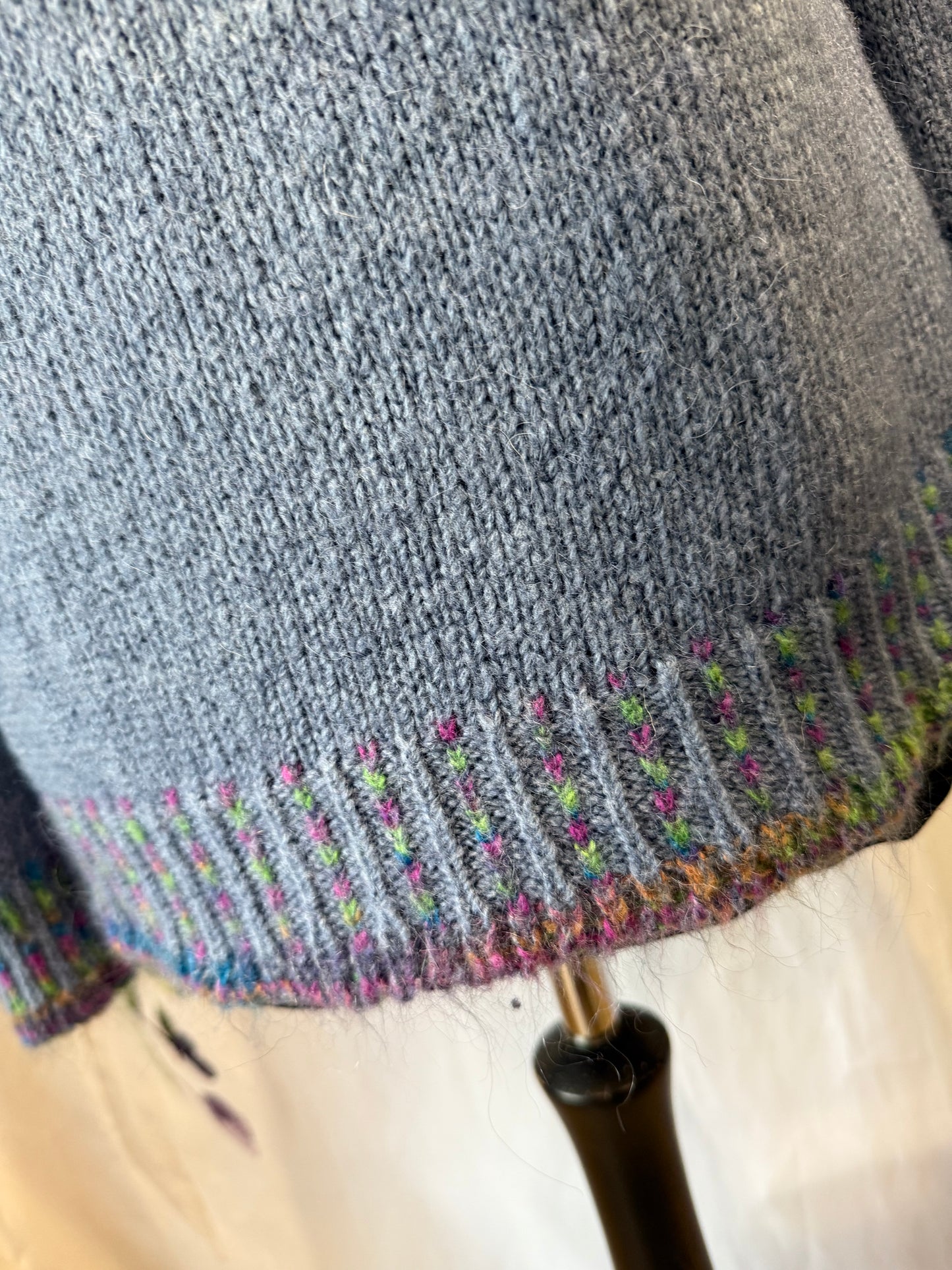 Contrast Stitch Knit