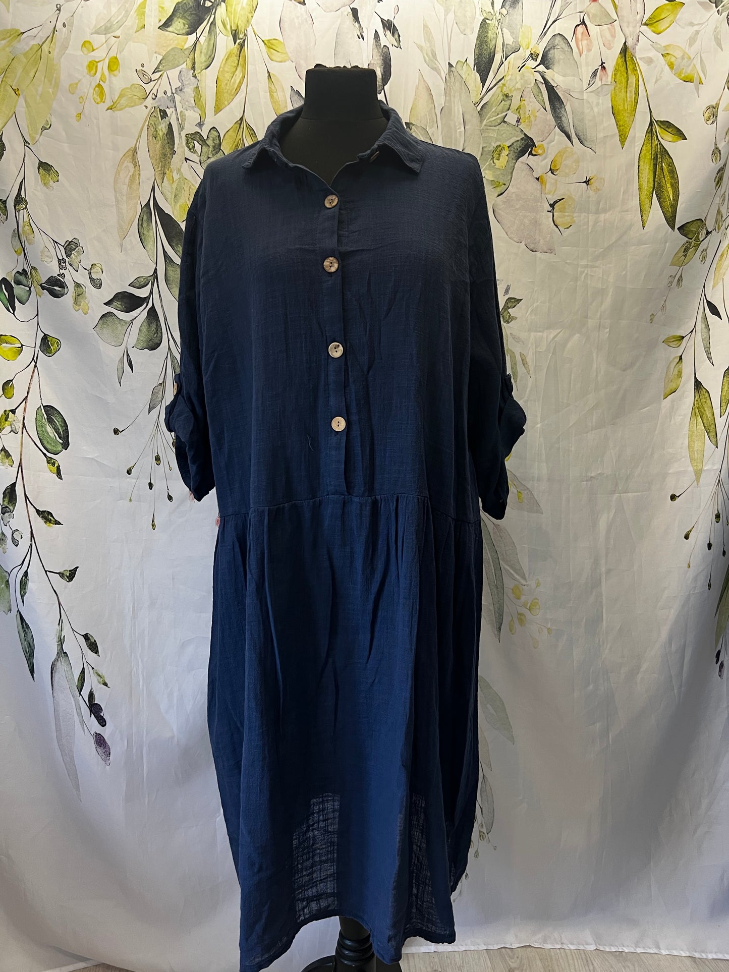 Linen Mix Dress