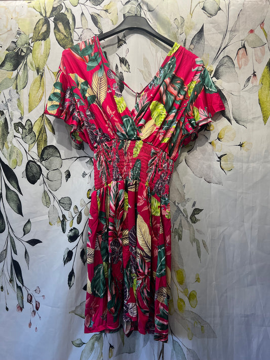 Tropical Print Playsuit