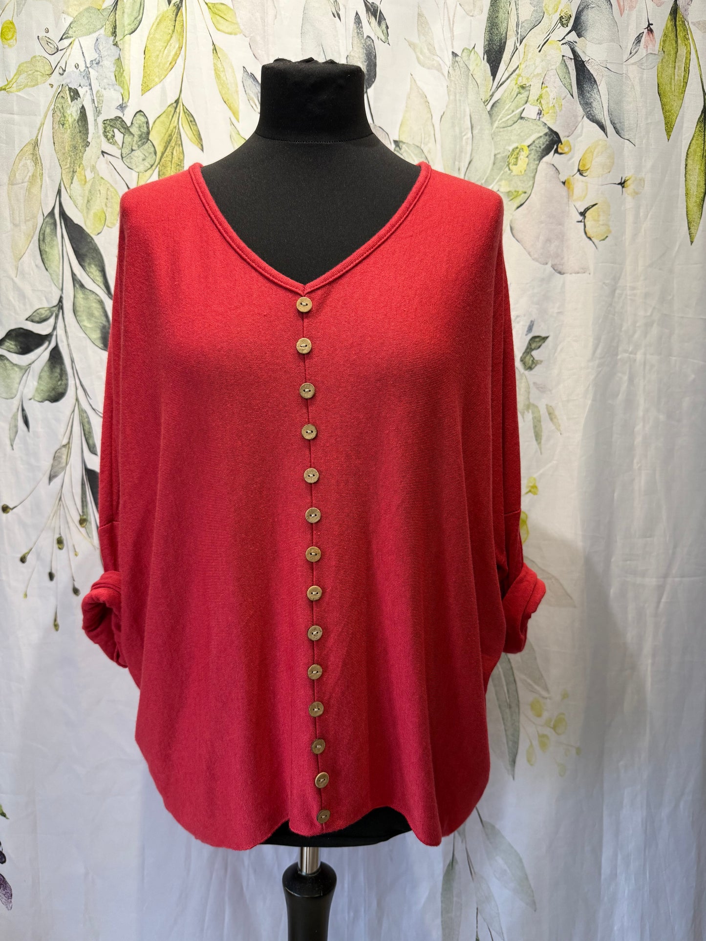 Button Detail Knit