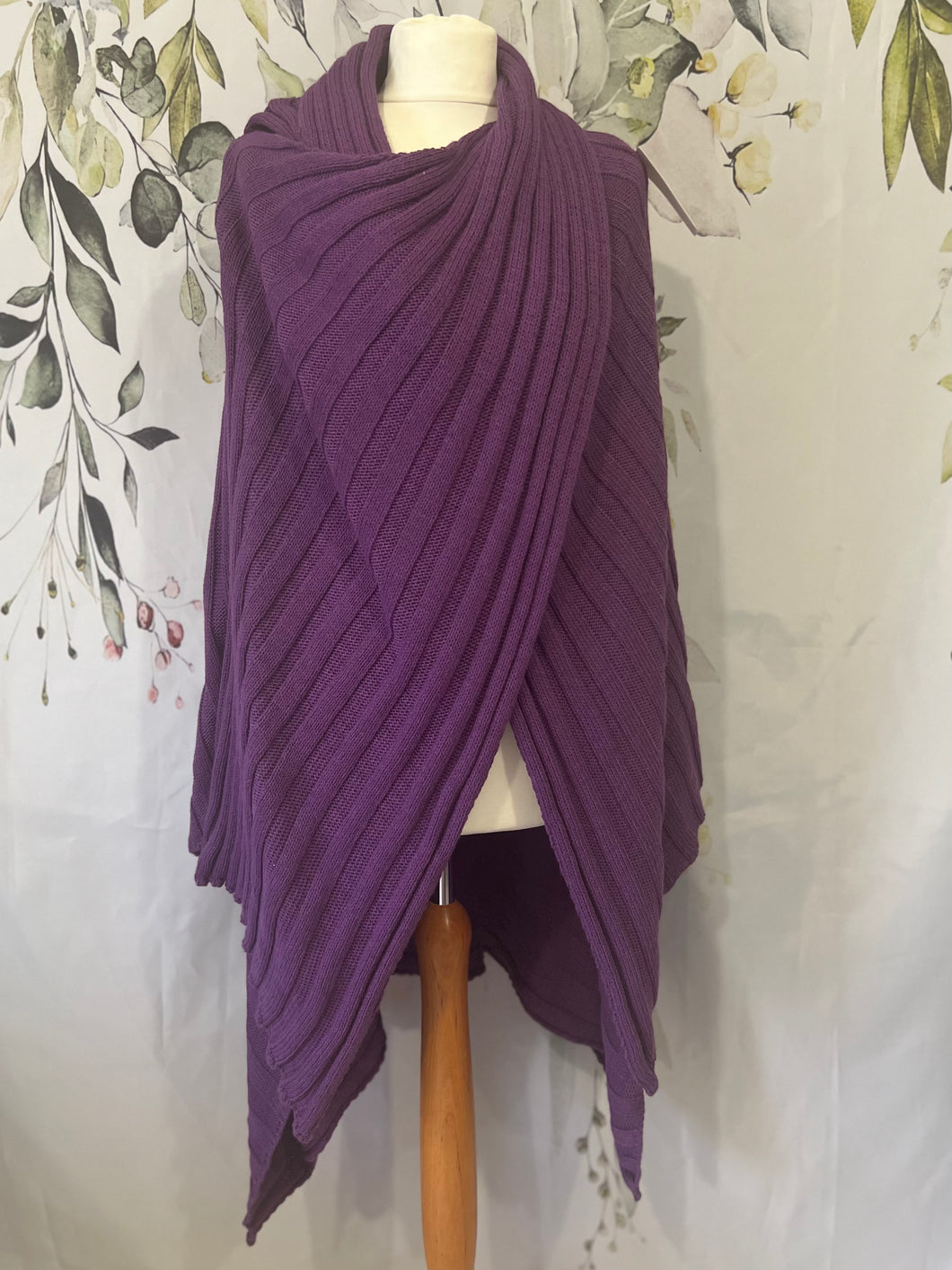 Oversized Wrap Knit