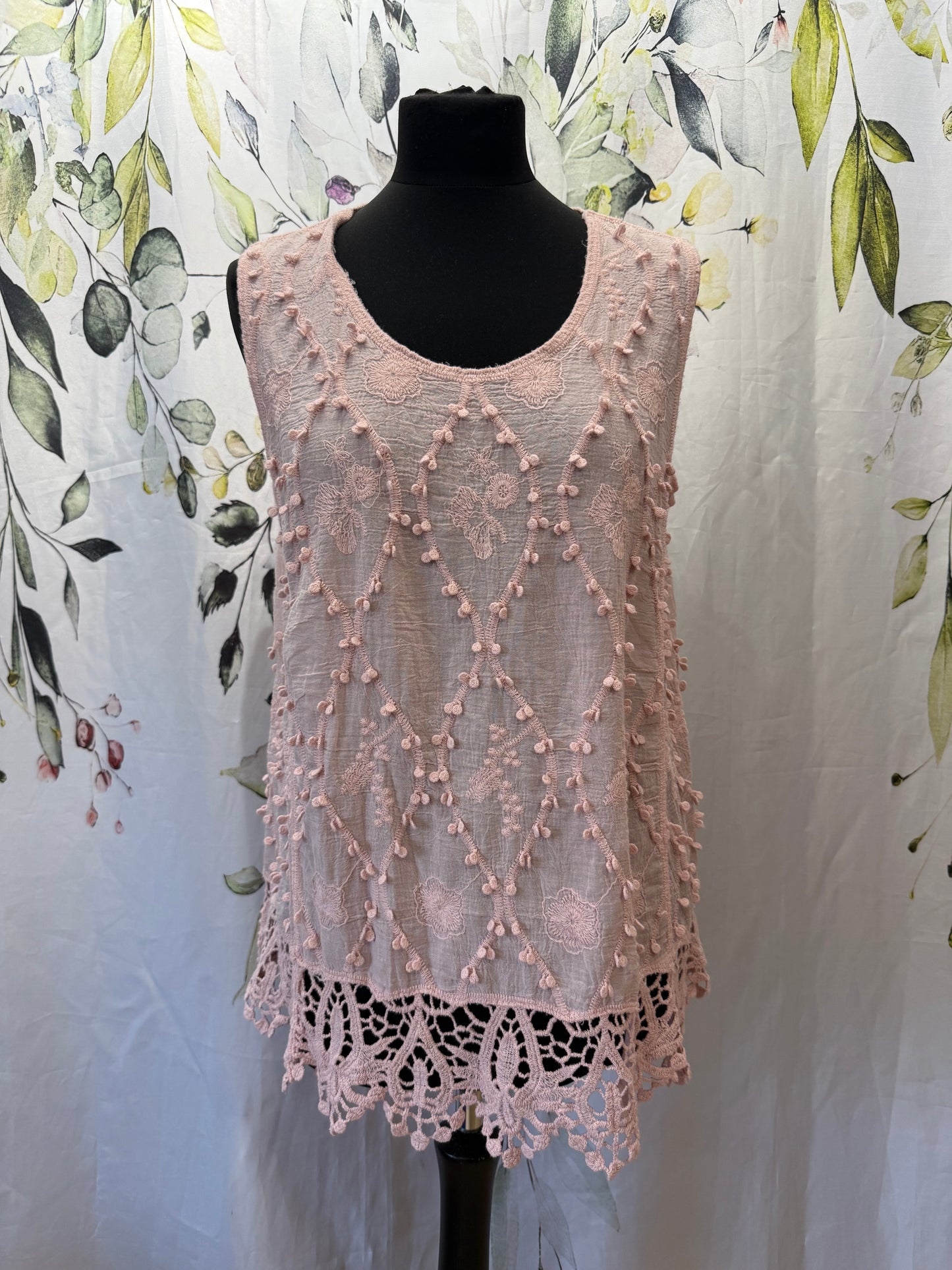 Lace and Crochet Top