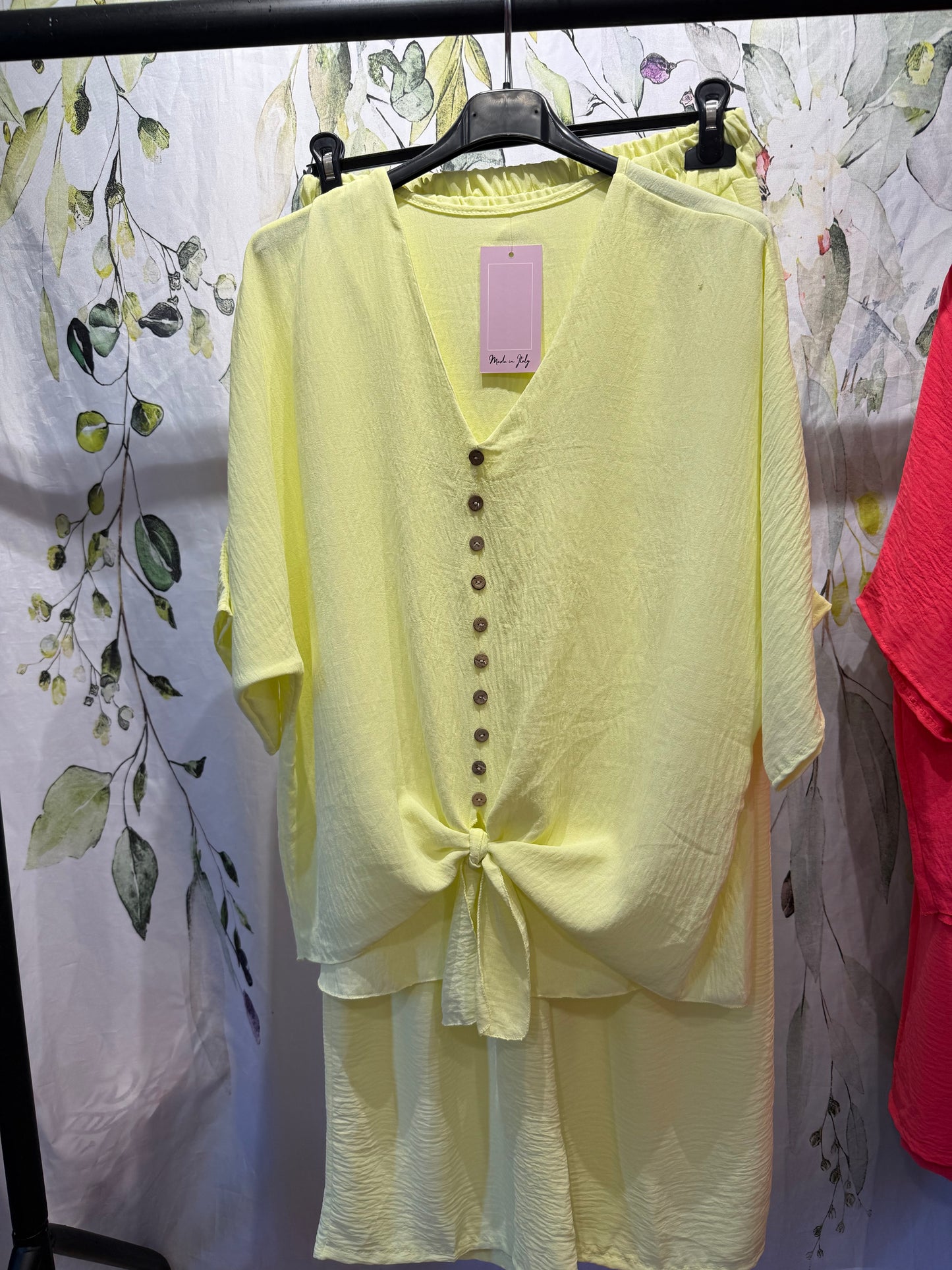 Tie Front Co-ord Set