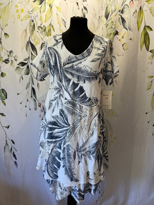 Layered Cotton Dress
