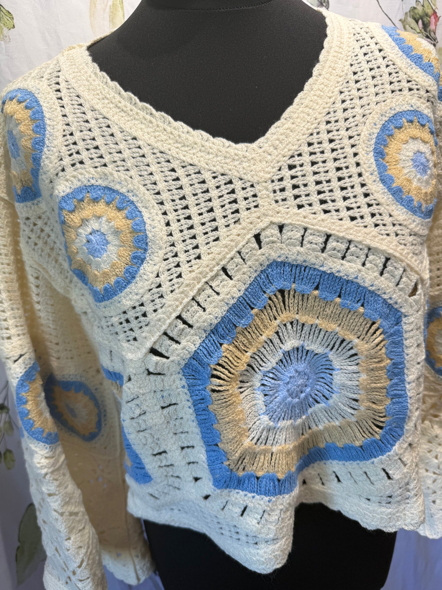 Cropped Crochet Top