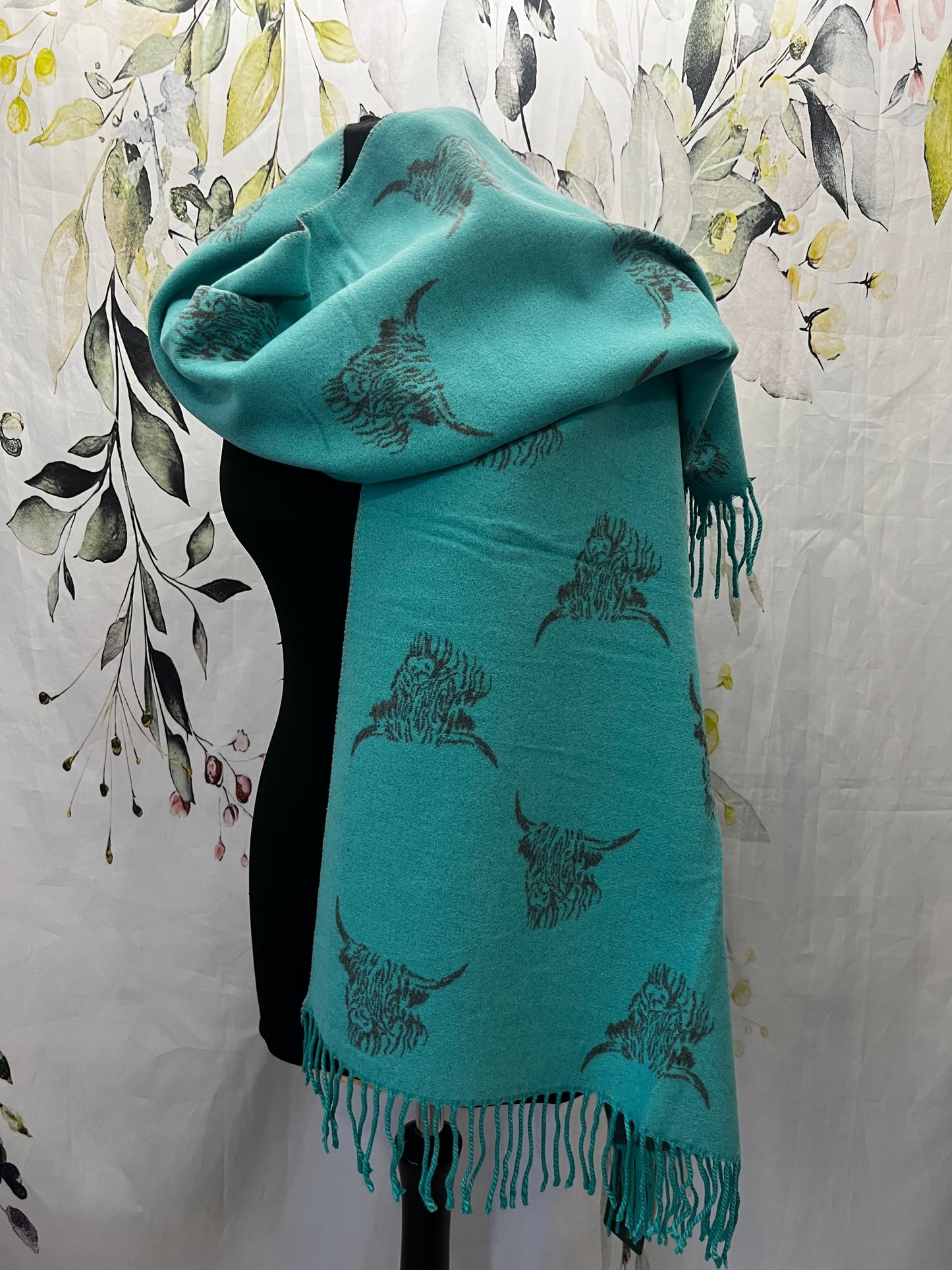 Highland Cow Scarf