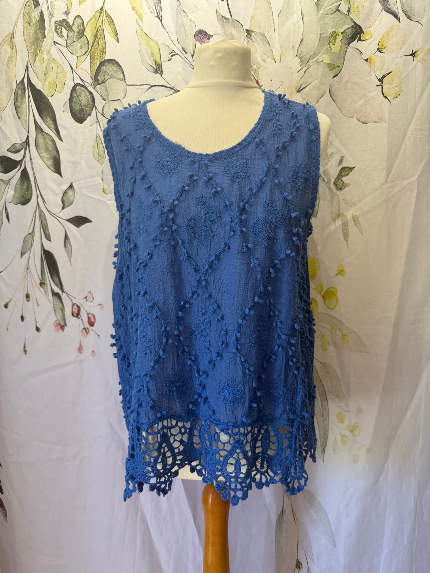 Lace and Crochet Top