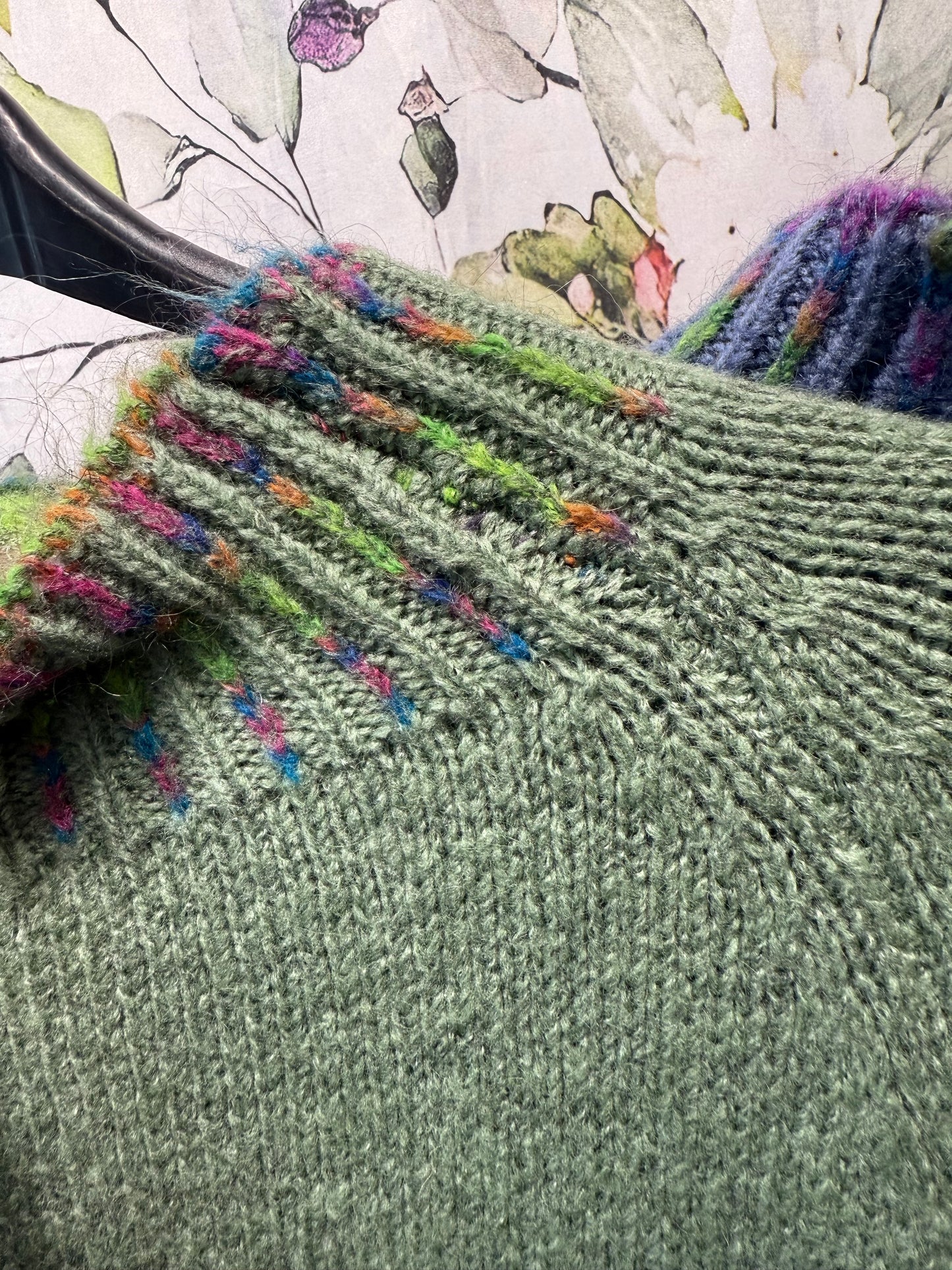 Contrast Stitch Knit