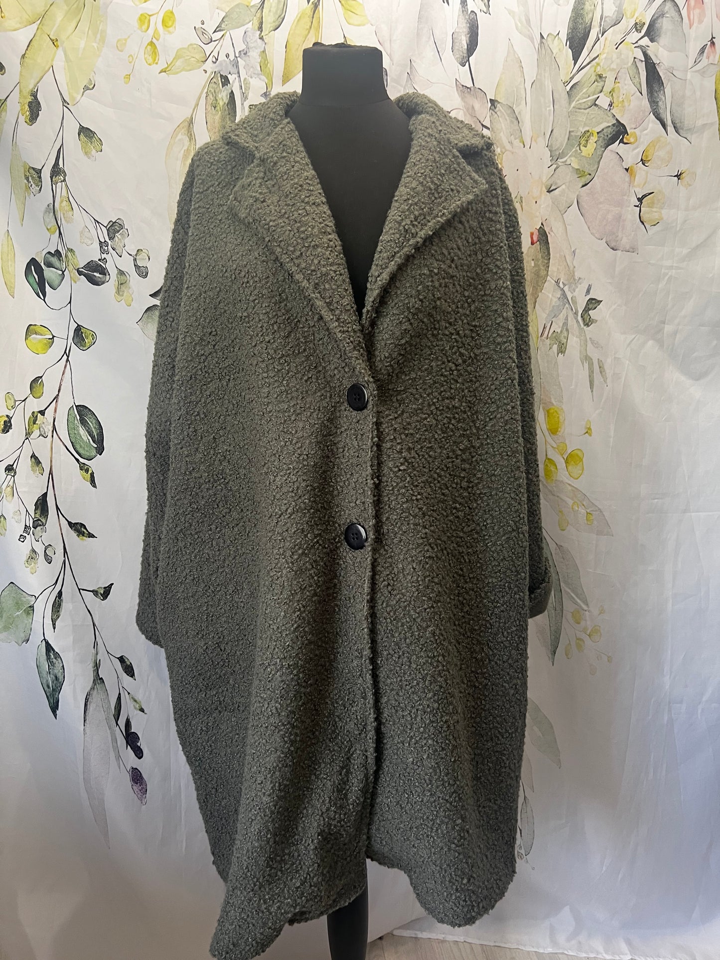 Teddy Bear Oversized Coat