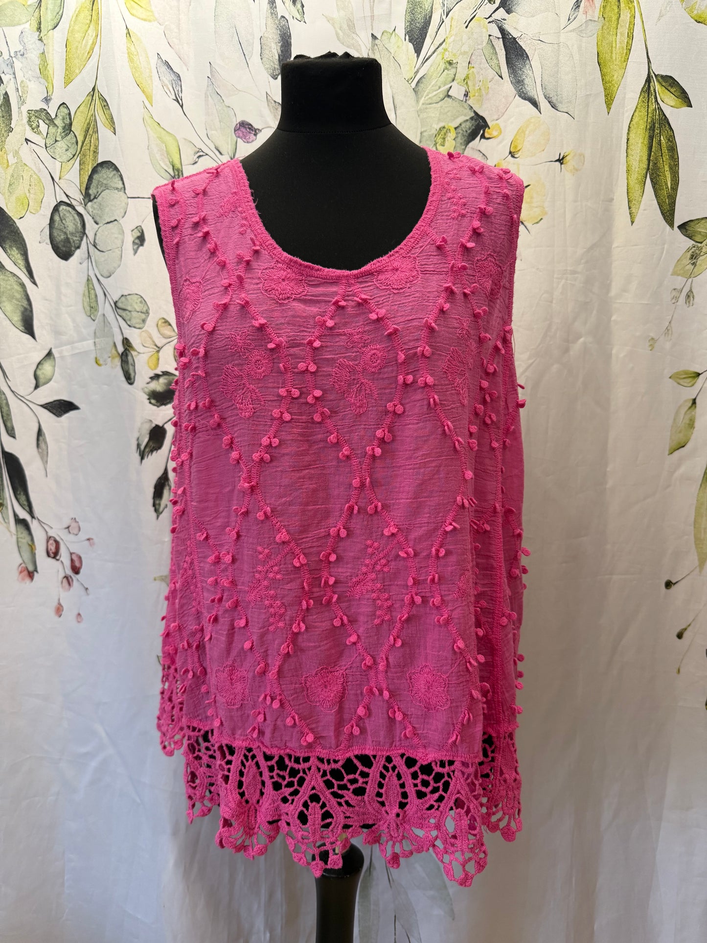 Lace and Crochet Top