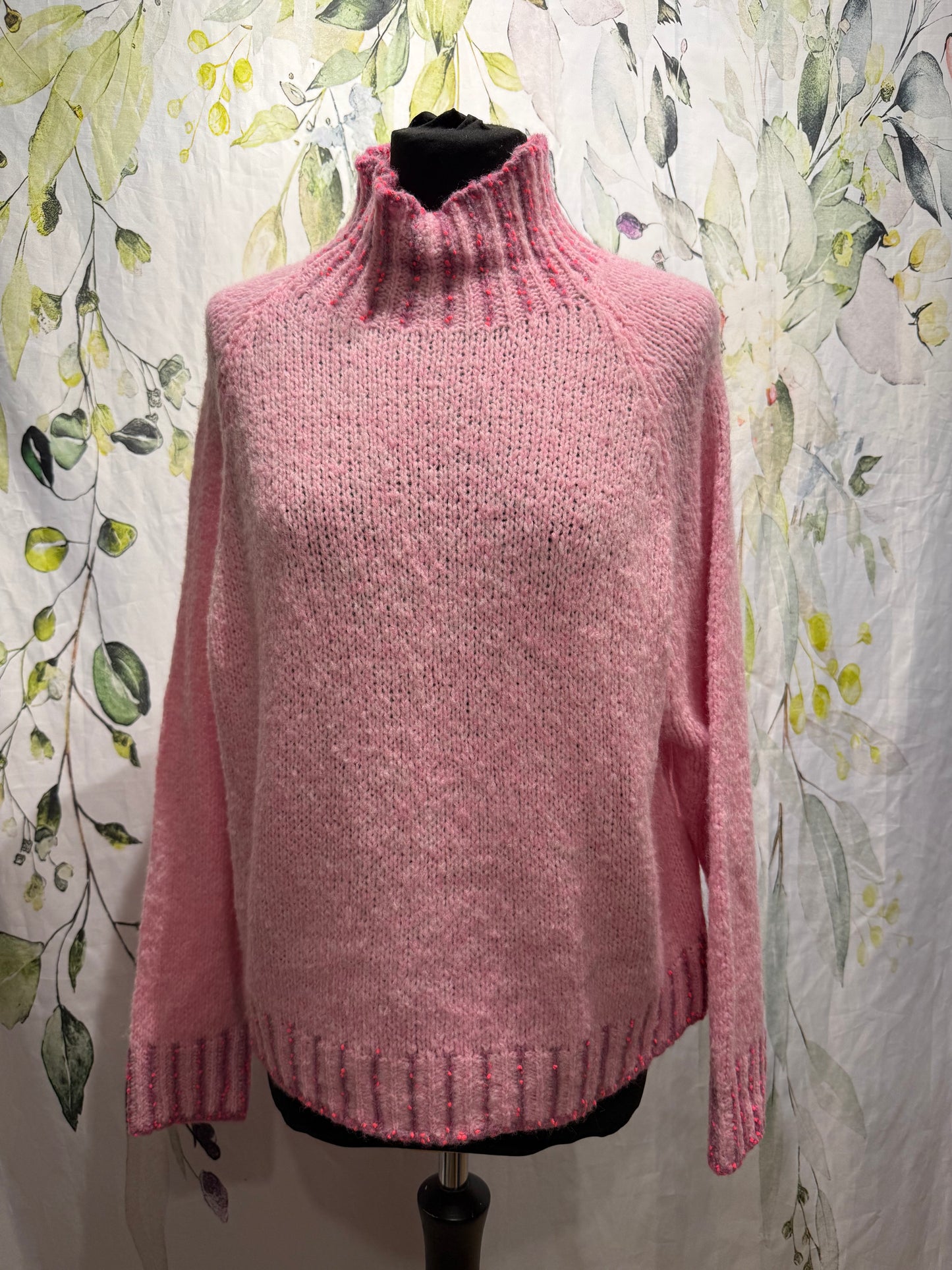 Contrast Stitch Knit