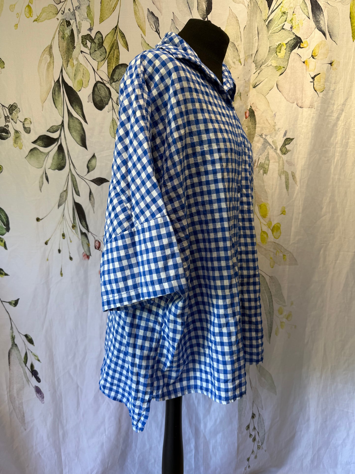 Oversized Gingham Shirt